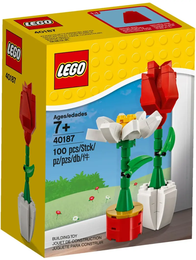 LEGO Seasonal 40187 Flower Display set, image 2