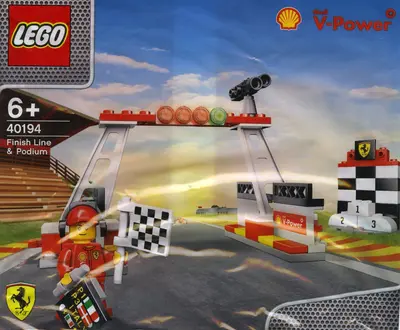 LEGO Promotional 40194 Finish Line & Podium set