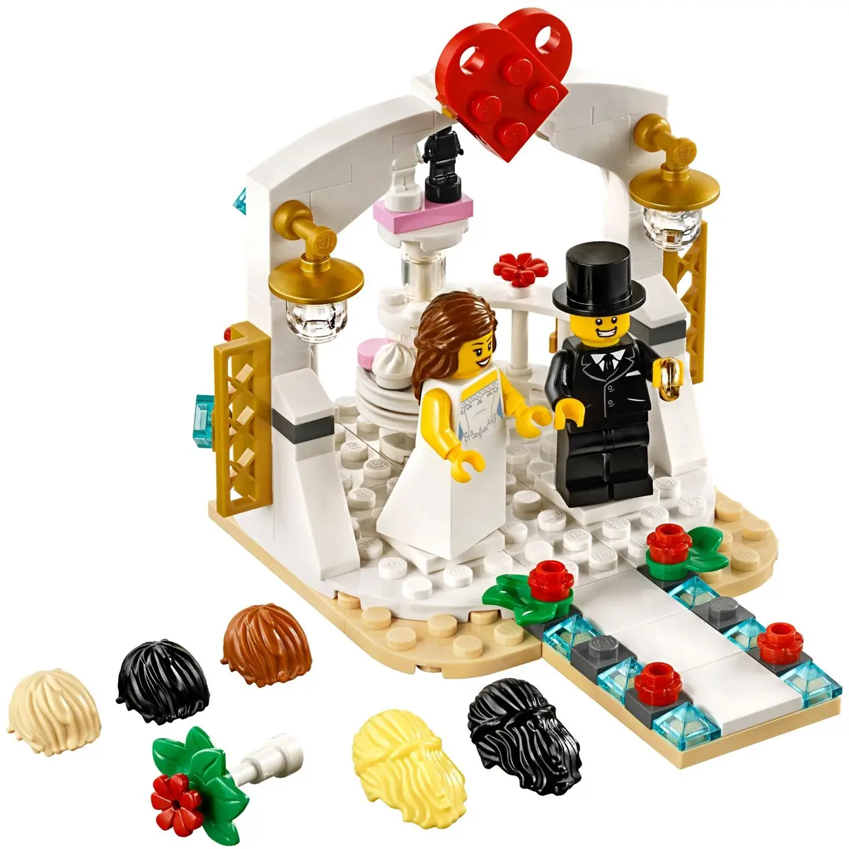 LEGO Miscellaneous 40197 Wedding Favour Set 2018 set