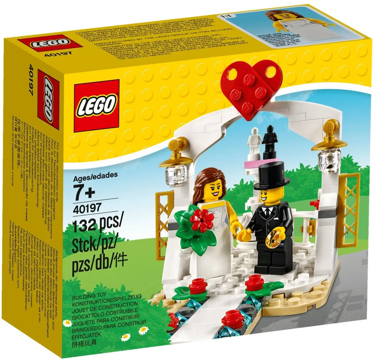 LEGO Miscellaneous 40197 Wedding Favour Set 2018 set, image 2