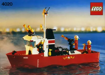 LEGO Boats 4020 Fire Fighter set