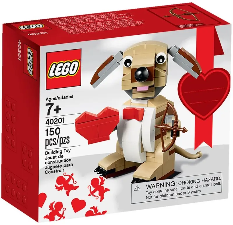 LEGO Seasonal 40201 Valentine's Cupid Dog set, image 2