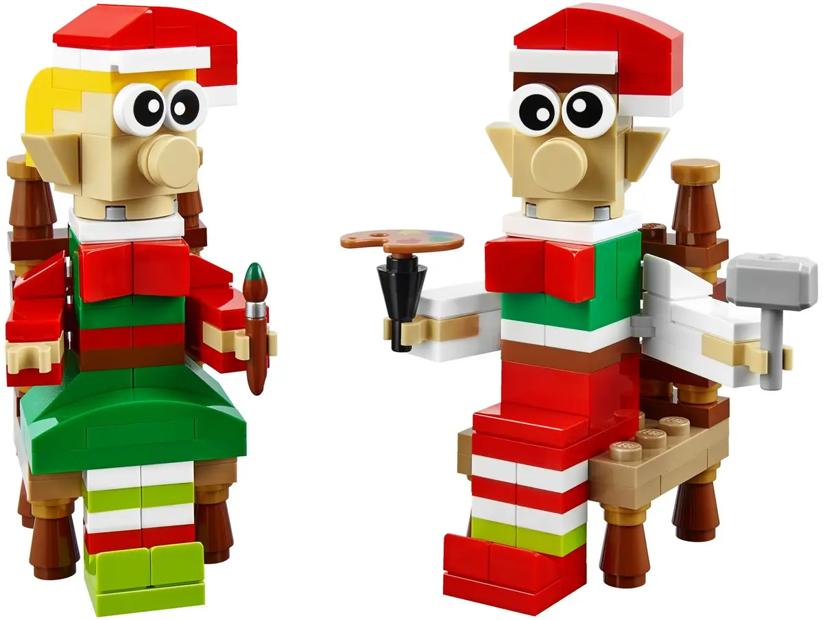 LEGO Seasonal 40205 Little Elf Helpers set, image 5