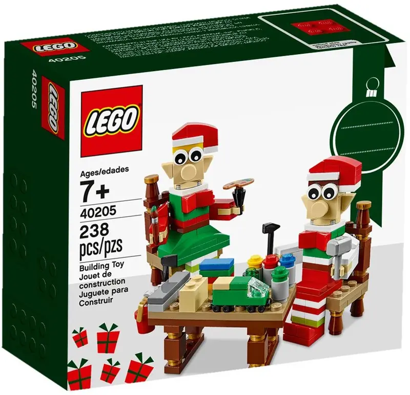 LEGO Seasonal 40205 Little Elf Helpers set, image 2