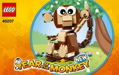 LEGO Seasonal 40207 Year of the Monkey set