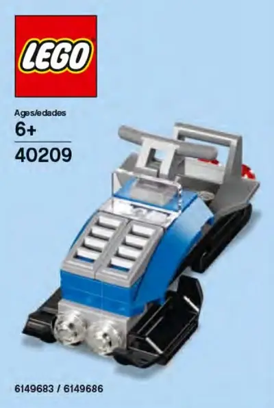 LEGO Promotional 40209 Snowmobile set