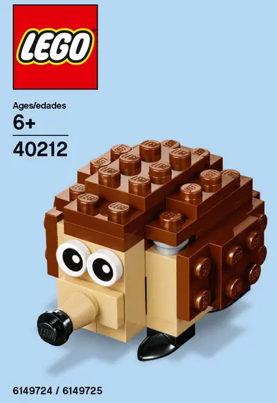 LEGO Promotional 40212 Hedgehog set