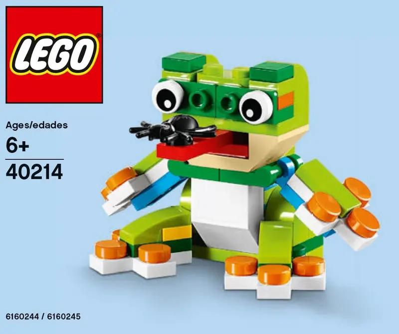 LEGO Promotional 40214 Frog set