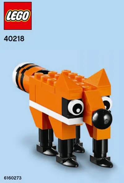 LEGO Promotional 40218 Fox set