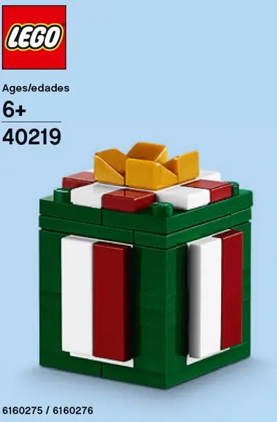 LEGO Promotional 40219 Christmas Present set