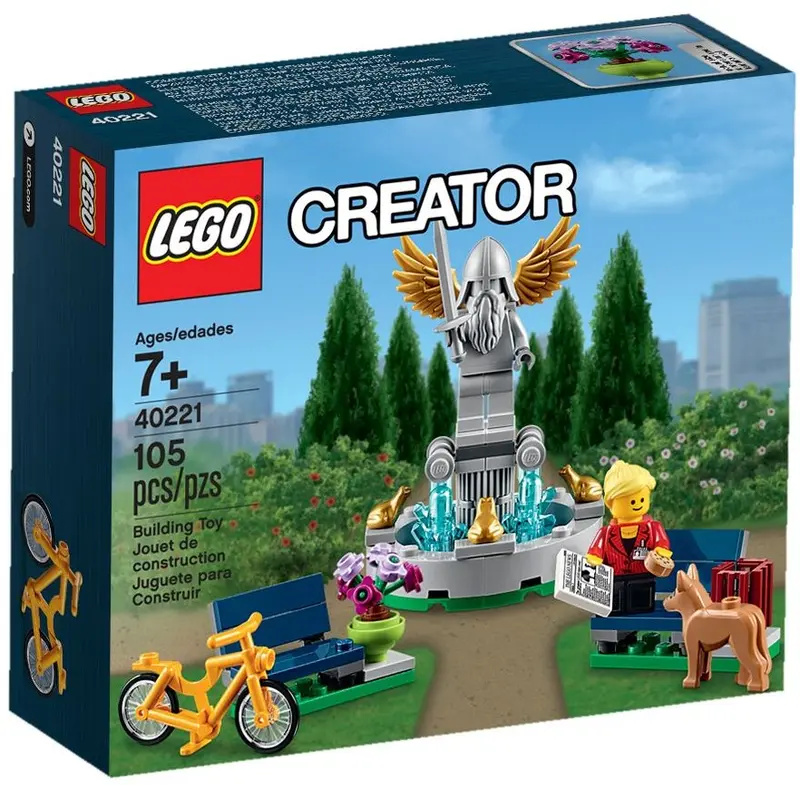 LEGO Creator 40221 Fountain set, image 2