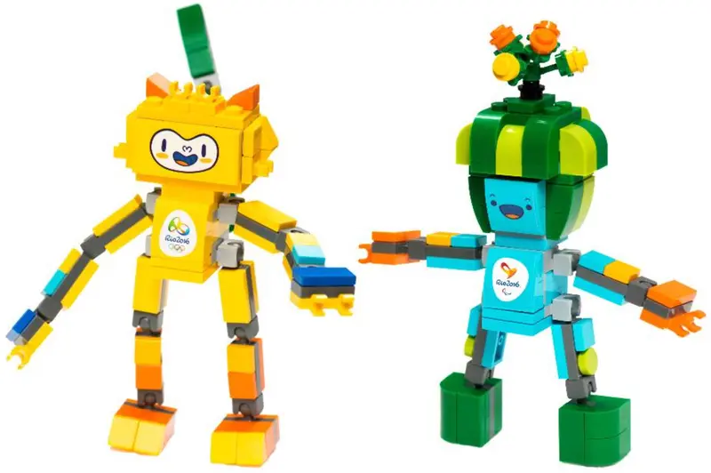 LEGO Promotional 40225 Rio 2016 Mascots / Mascotes Rio 2016 set