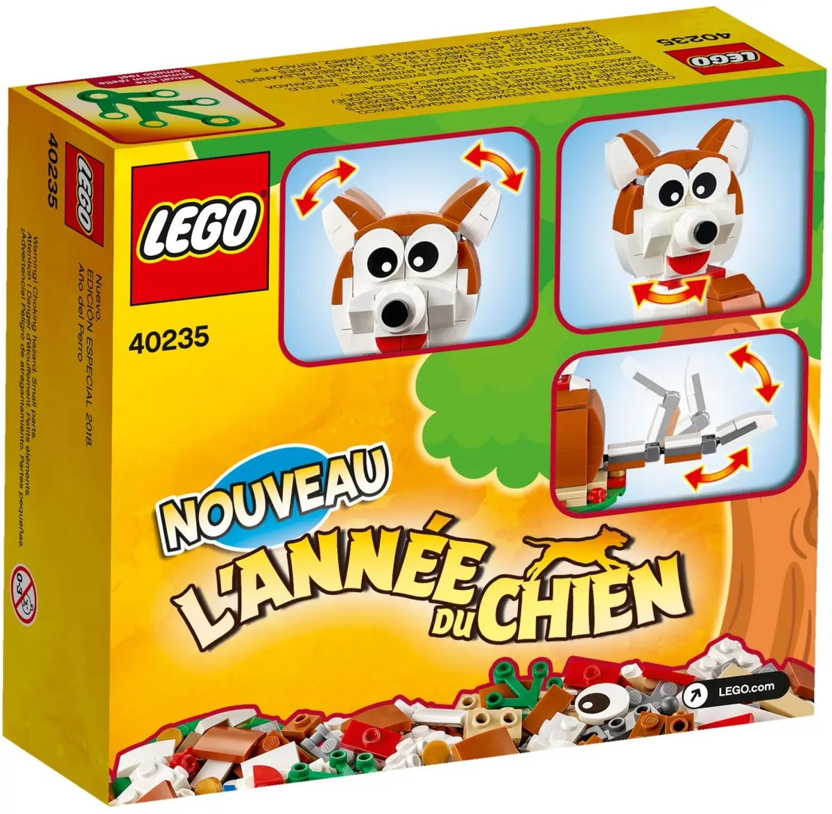 LEGO Seasonal 40235 Year of the Dog set, image 3