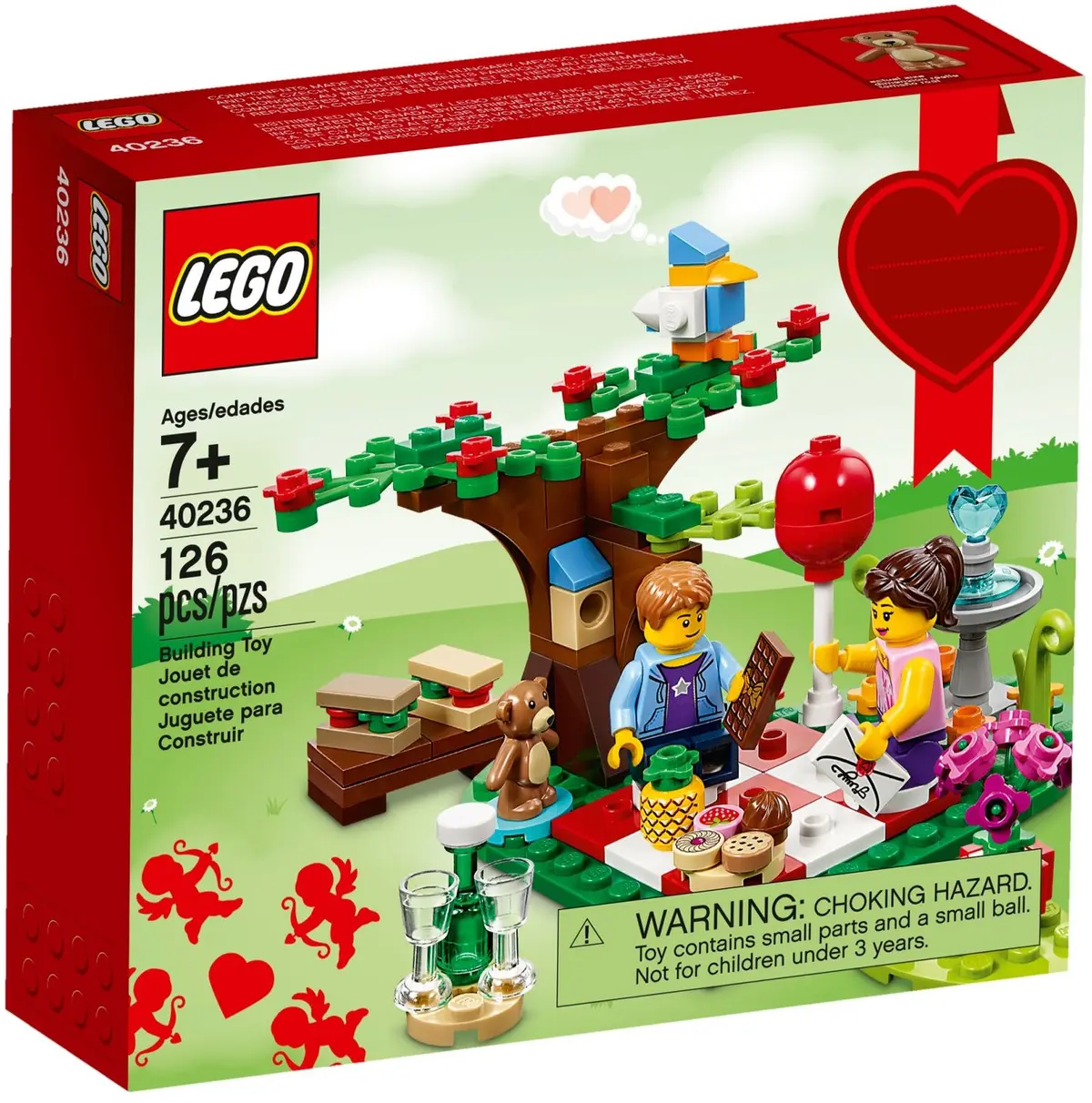 LEGO Seasonal 40236 Romantic Valentine Picnic set, image 2