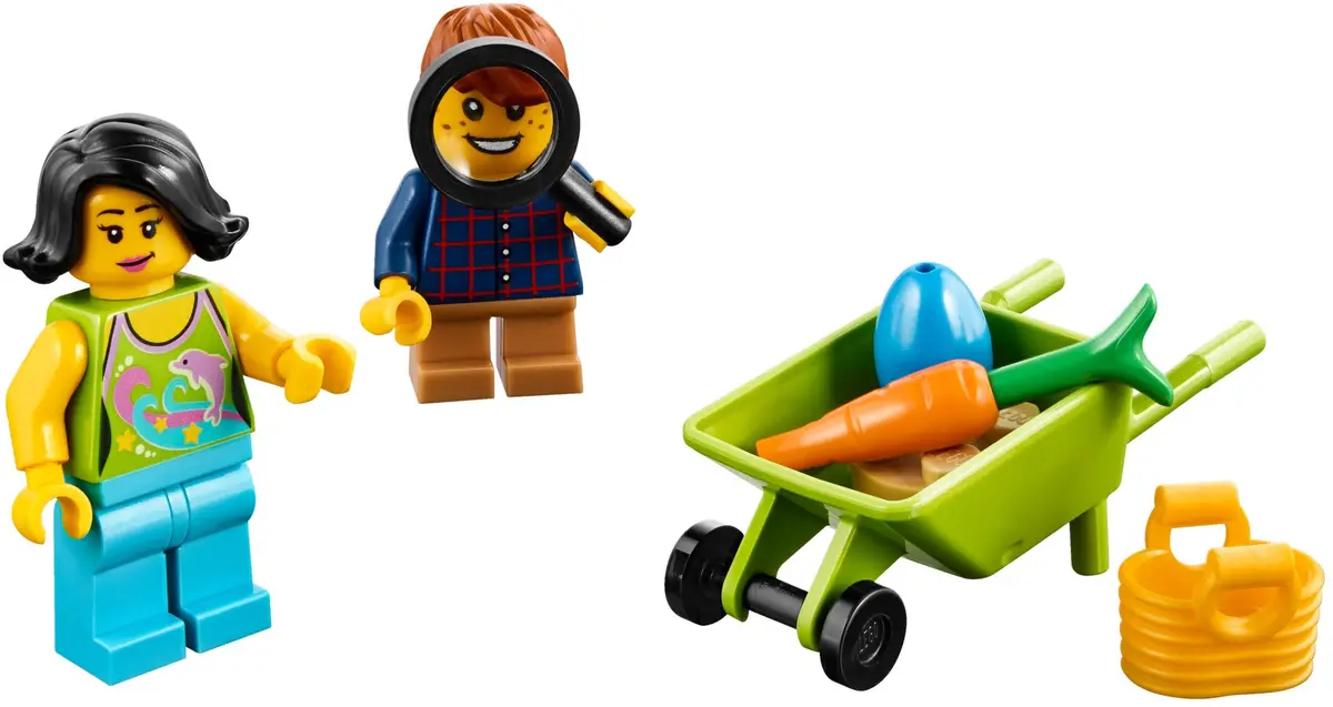 LEGO Seasonal 40237 Easter Egg Hunt set, image 3