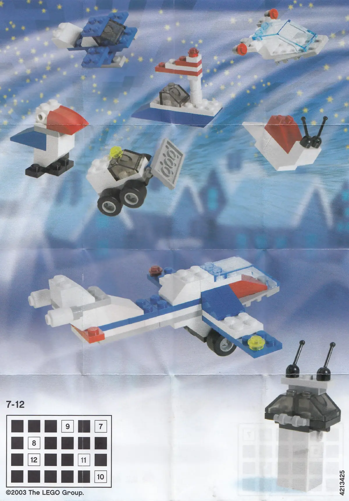 LEGO Creator 4024 Advent Calendar set, image 4