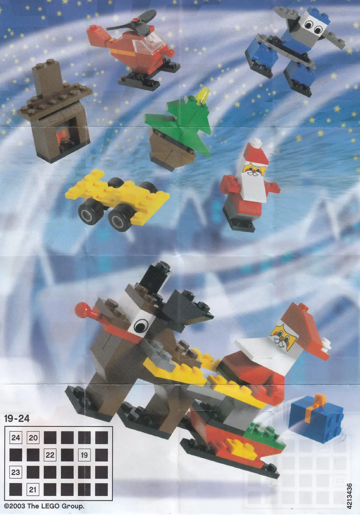 LEGO Creator 4024 Advent Calendar set, image 8