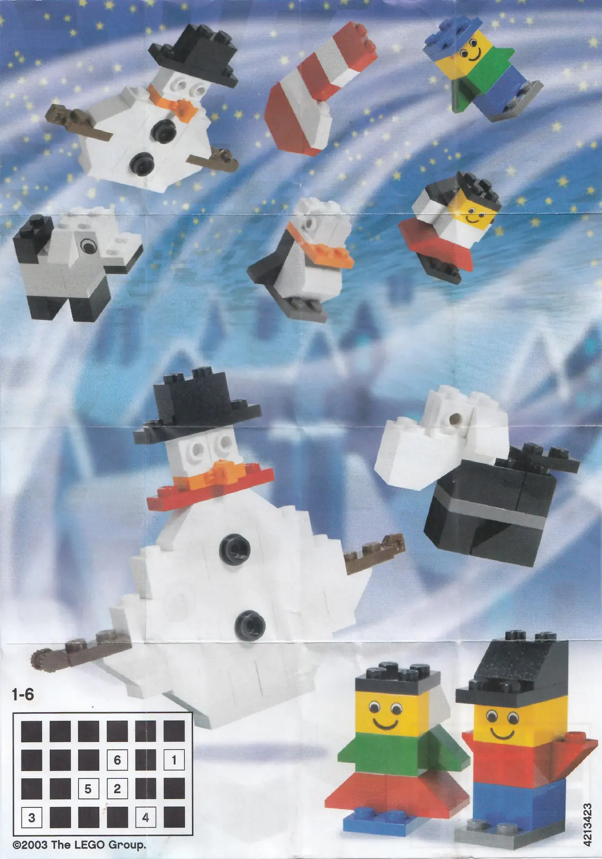 LEGO Creator 4024 Advent Calendar set, image 2
