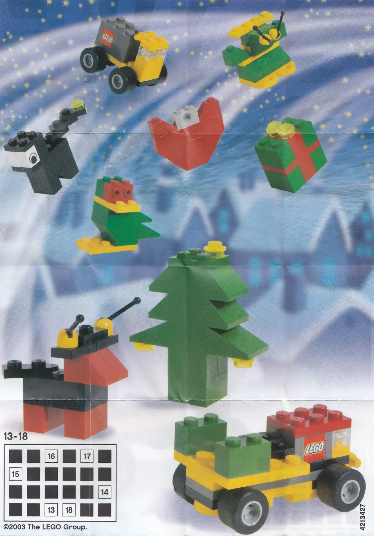 LEGO Creator 4024 Advent Calendar set, image 6