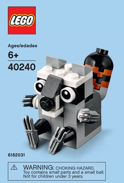 LEGO Promotional 40240 Raccoon set