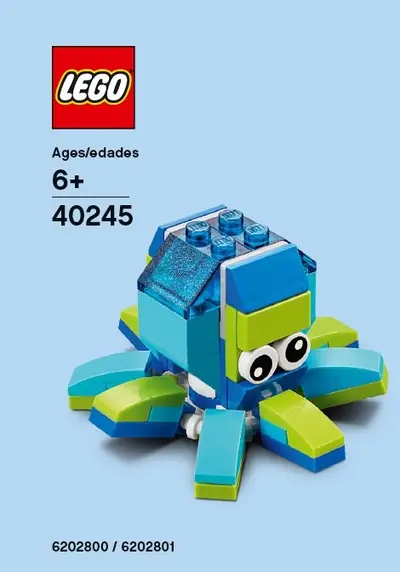 LEGO Promotional 40245 Octopus set