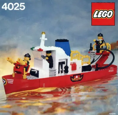LEGO Boats 4025 Fire Boat set