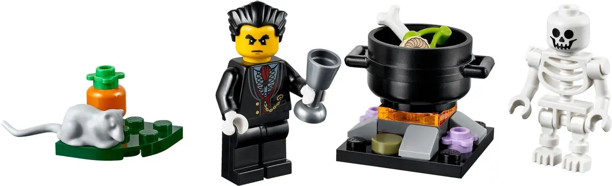 LEGO Seasonal 40260 Halloween Haunt set, image 3