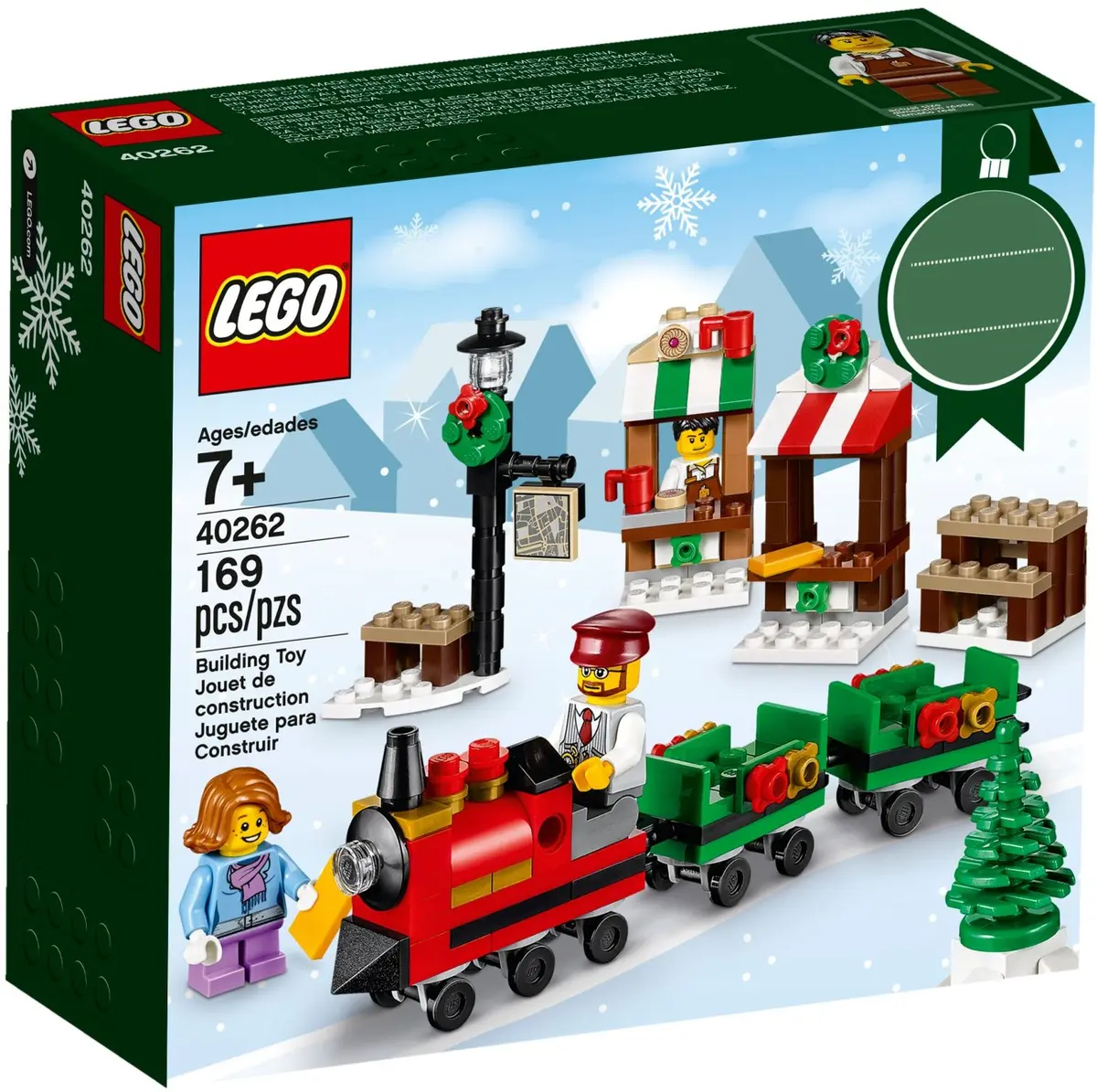 LEGO Seasonal 40262 Christmas Train Ride set, image 2