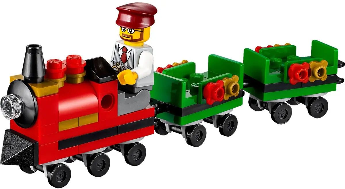 LEGO Seasonal 40262 Christmas Train Ride set, image 3