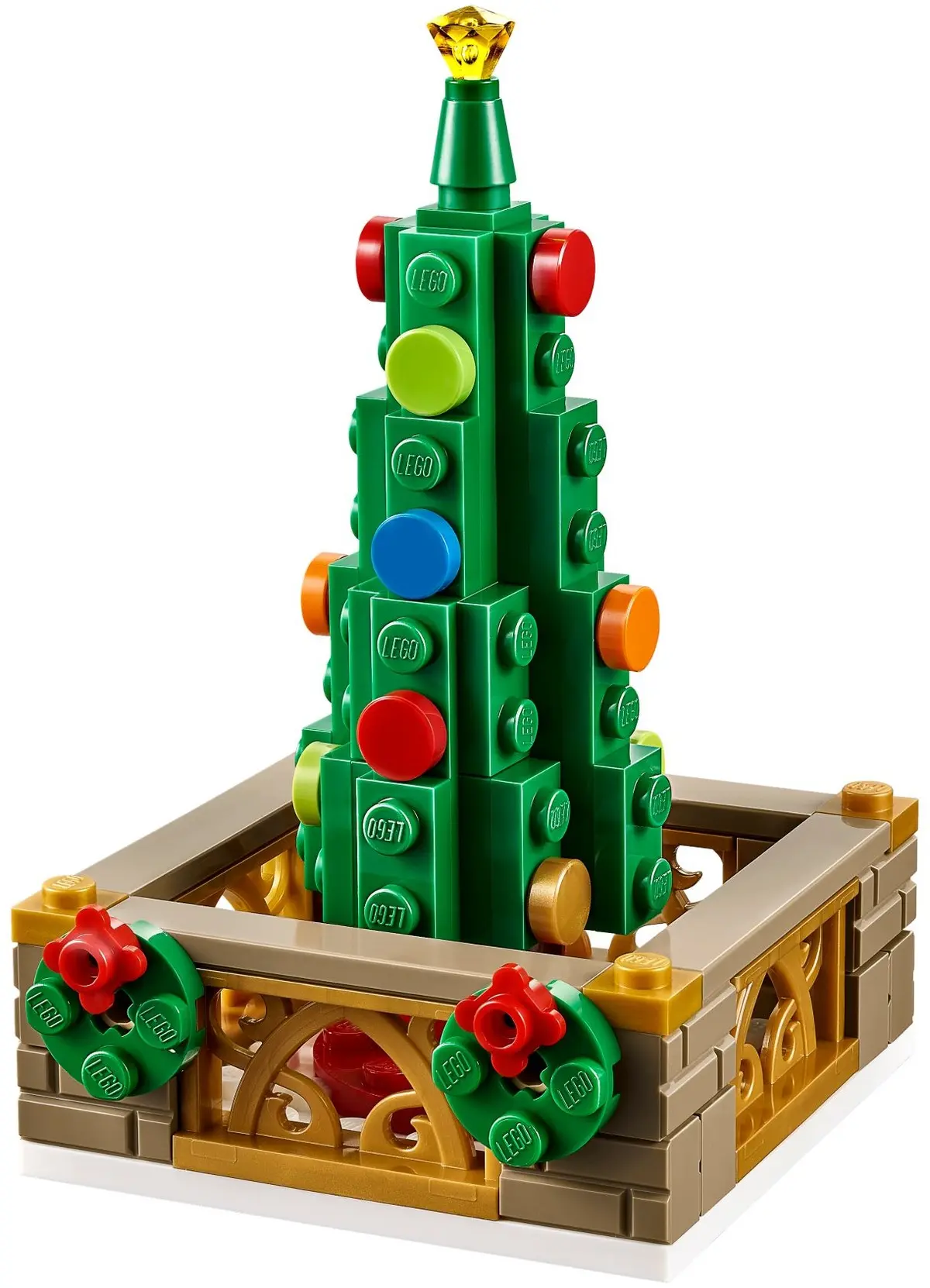 LEGO Seasonal 40263 Christmas Town Square set, image 6