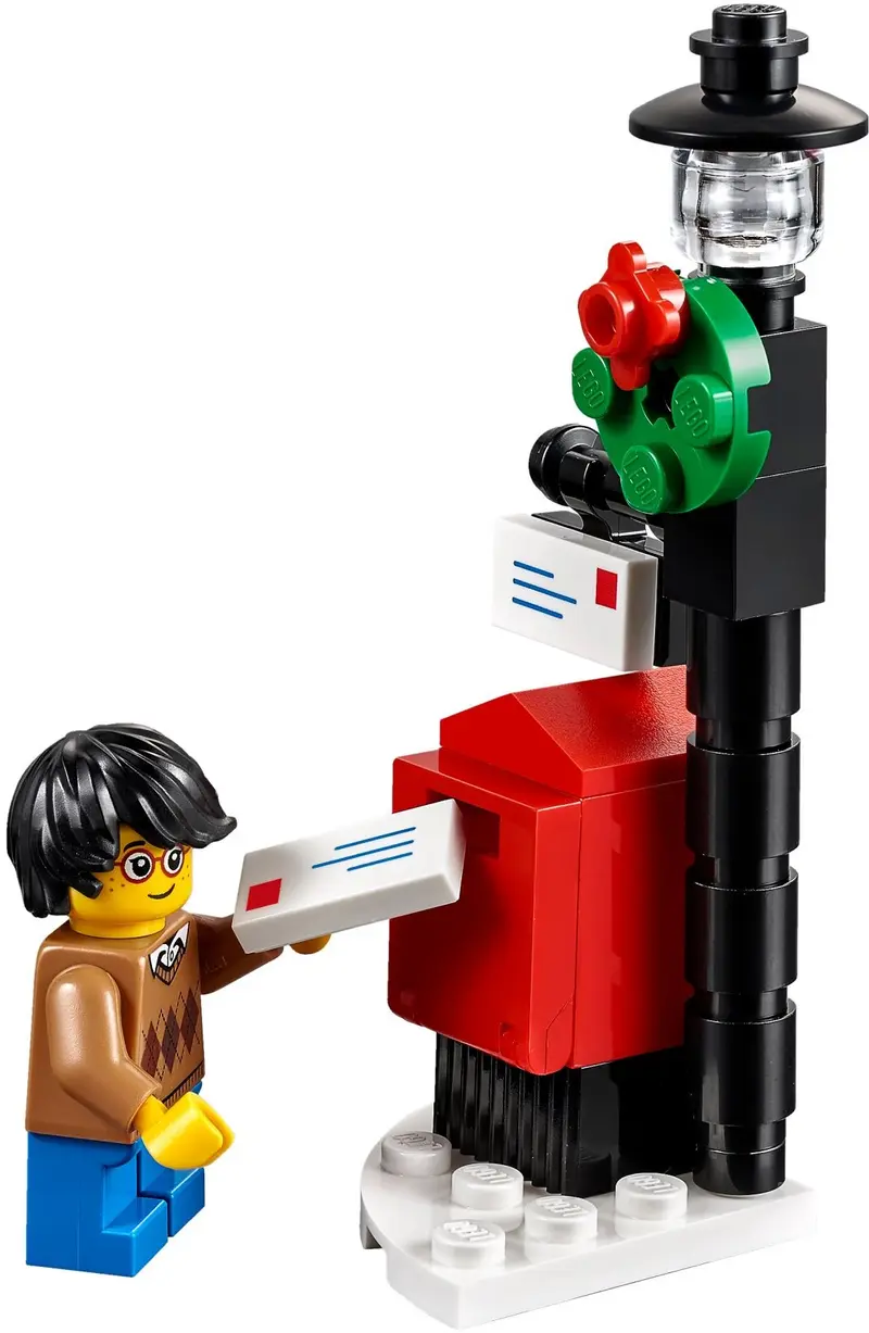 LEGO Seasonal 40263 Christmas Town Square set, image 5