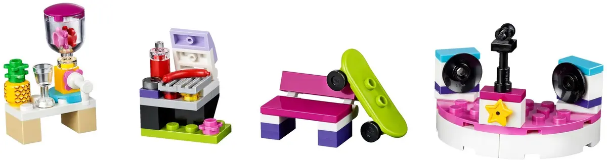 LEGO Friends 40264 Build My Heartlake City Accessory Set set, image 4