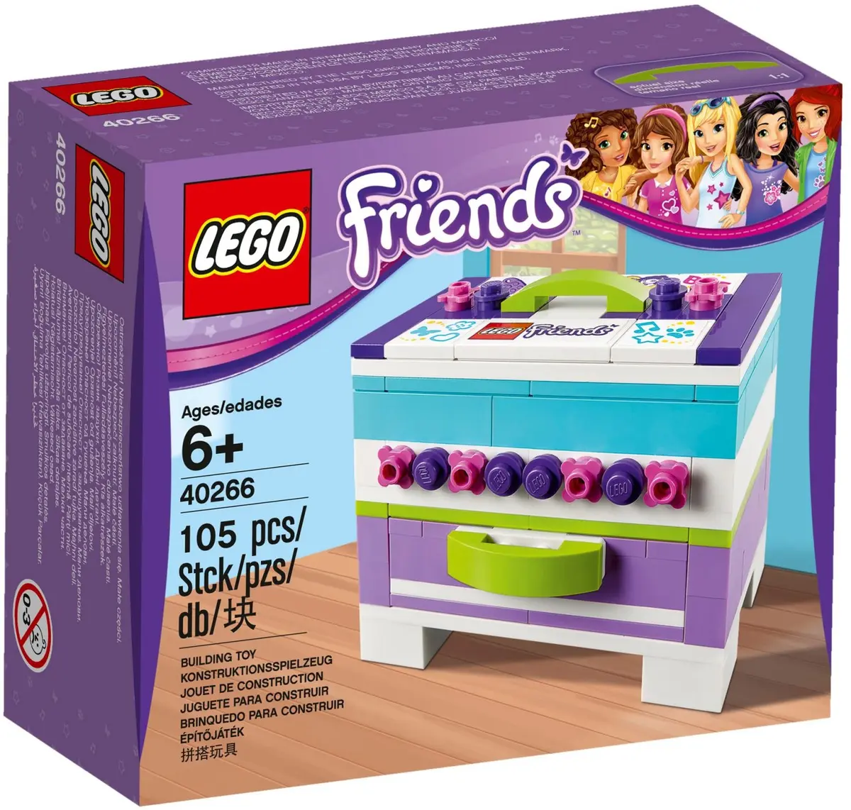 LEGO Friends 40266 Mini Keepsake Box set, image 2
