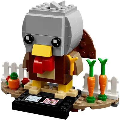 LEGO BrickHeadz 40273 Thanksgiving Turkey set