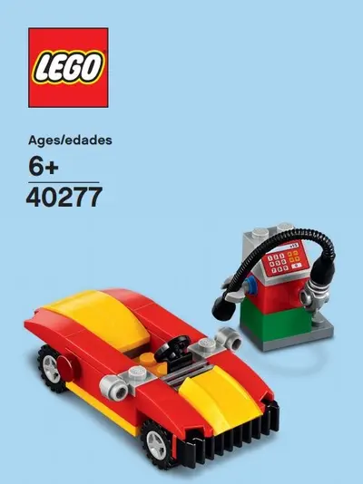LEGO Promotional 40277 Car and petrol pump set