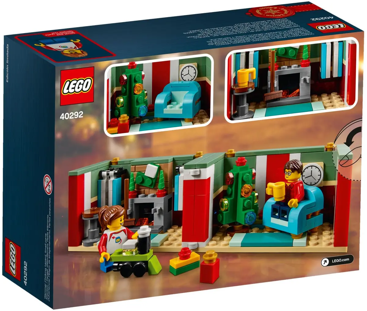 LEGO Seasonal 40292 Christmas Gift Box set, image 3
