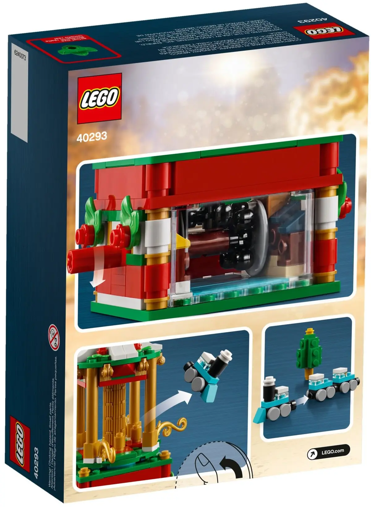 LEGO Seasonal 40293 Christmas Carousel set, image 2