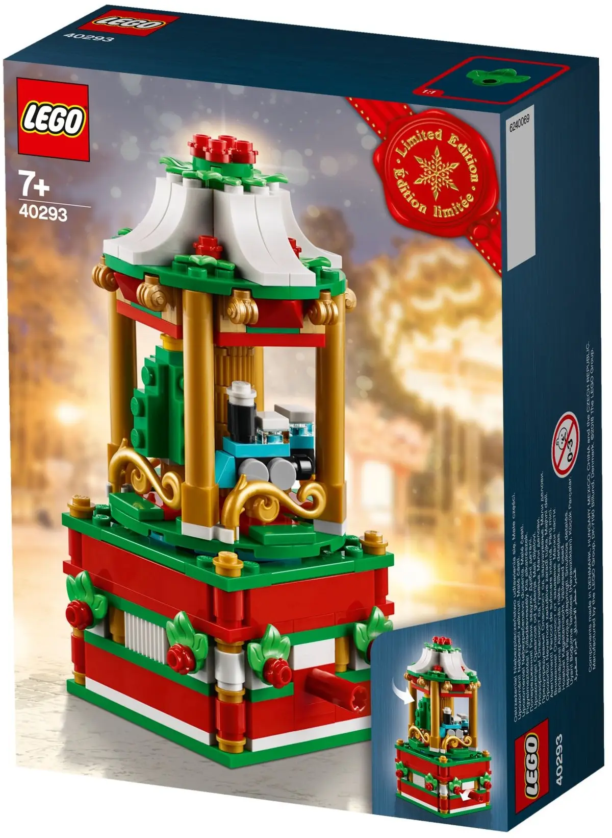 LEGO Seasonal 40293 Christmas Carousel set