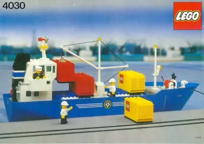 LEGO Boats 4030 Cargo Carrier set