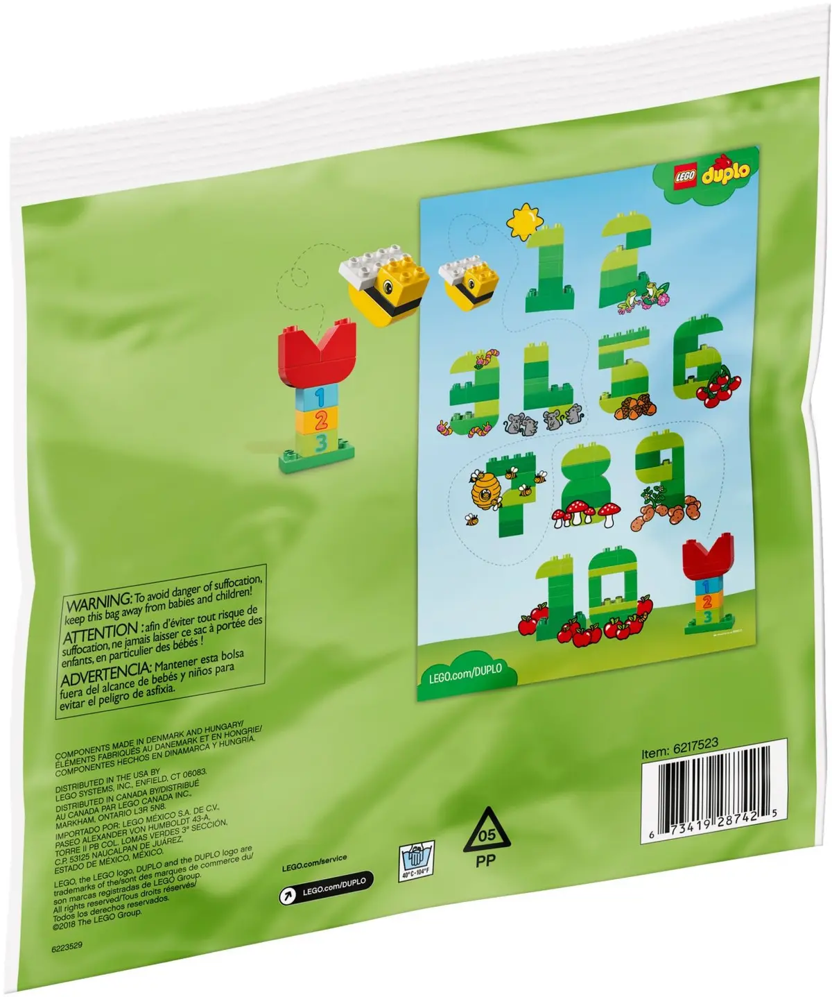 LEGO DUPLO 40304 Numbers set, image 5
