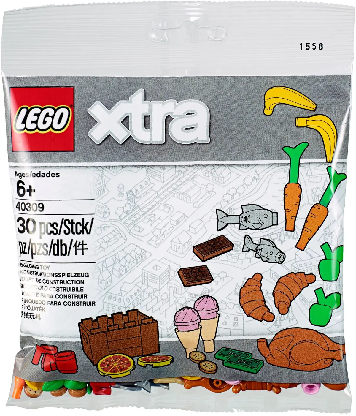 LEGO Xtra 40309 Food Accessories set, image 2