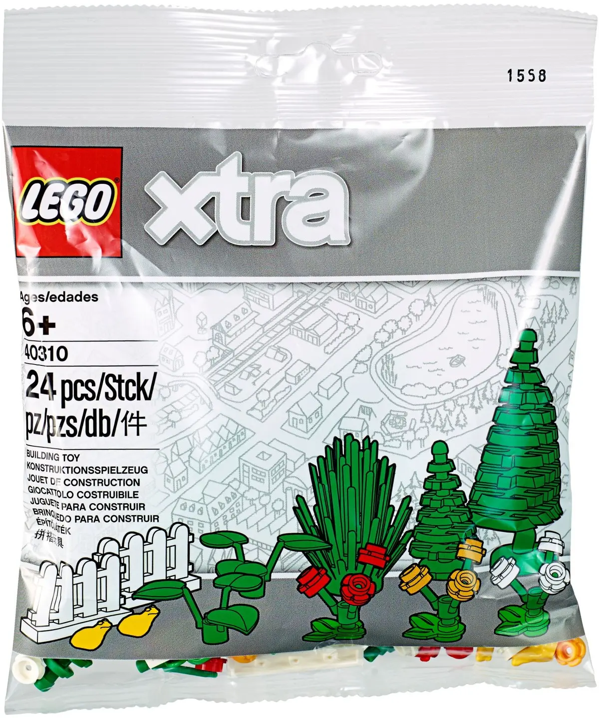 LEGO Xtra 40310 Botanical Accessories set, image 2
