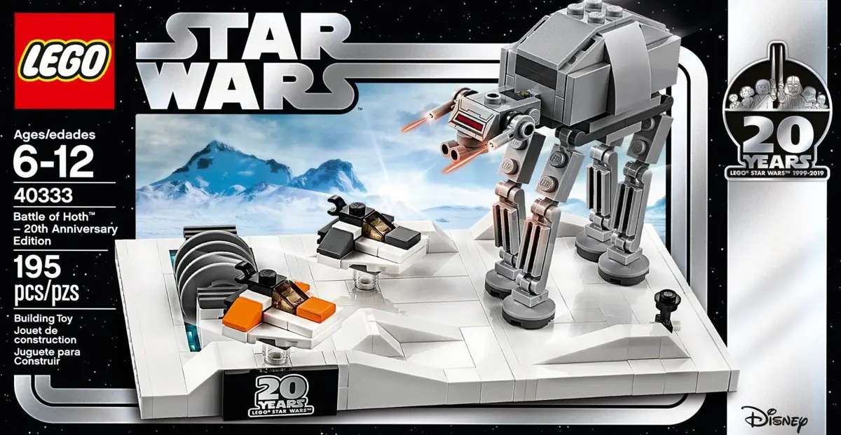 LEGO Star Wars 40333 Battle of Hoth - 20th Anniversary Edition set, image 2