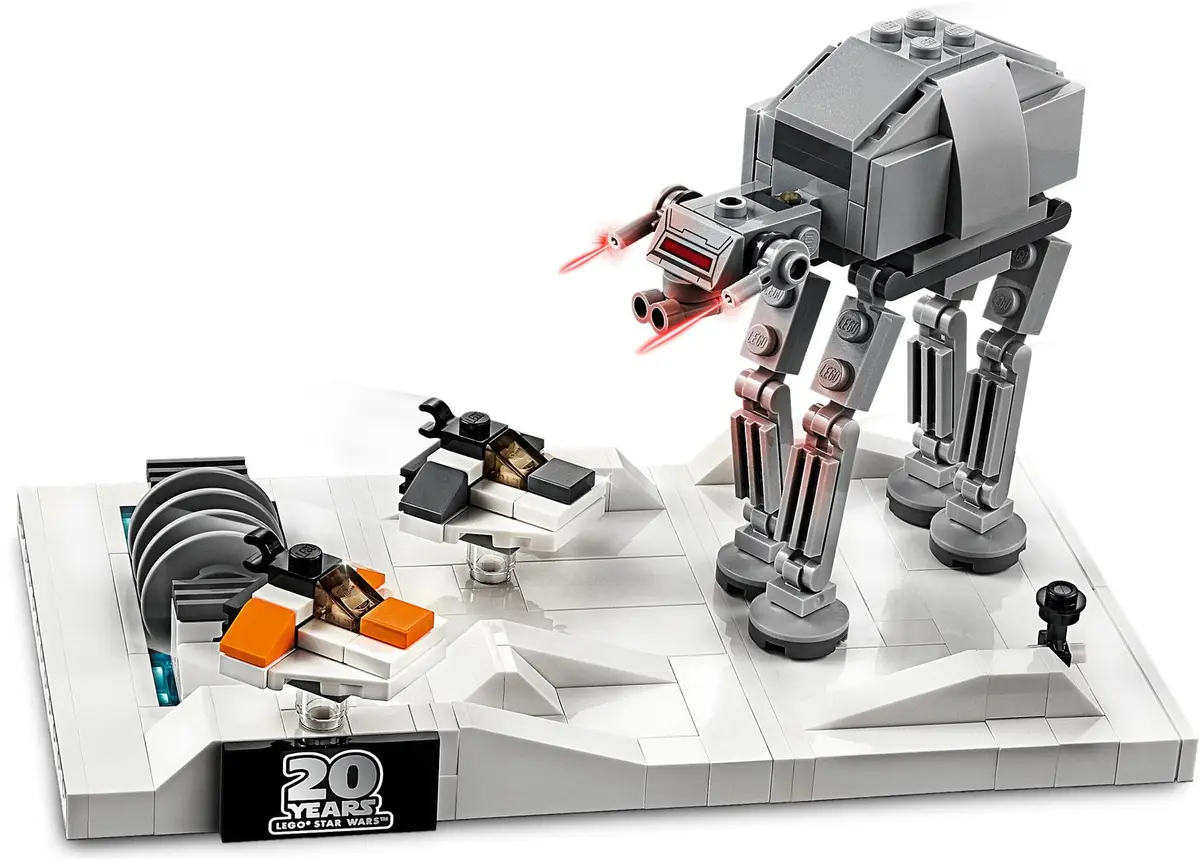 LEGO Star Wars 40333 Battle of Hoth - 20th Anniversary Edition set, image 4