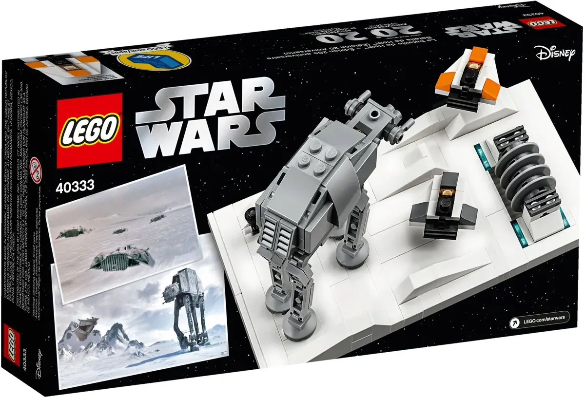 LEGO Star Wars 40333 Battle of Hoth - 20th Anniversary Edition set, image 6