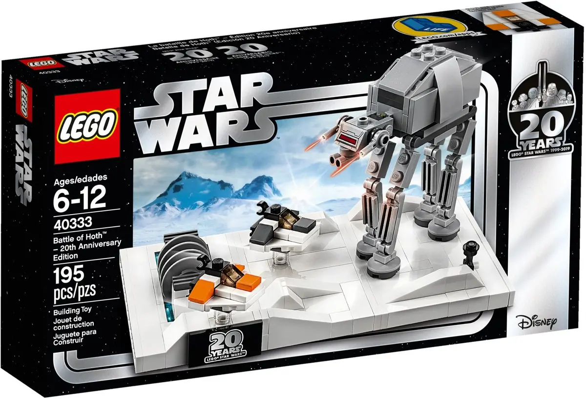 LEGO Star Wars 40333 Battle of Hoth - 20th Anniversary Edition set, image 3