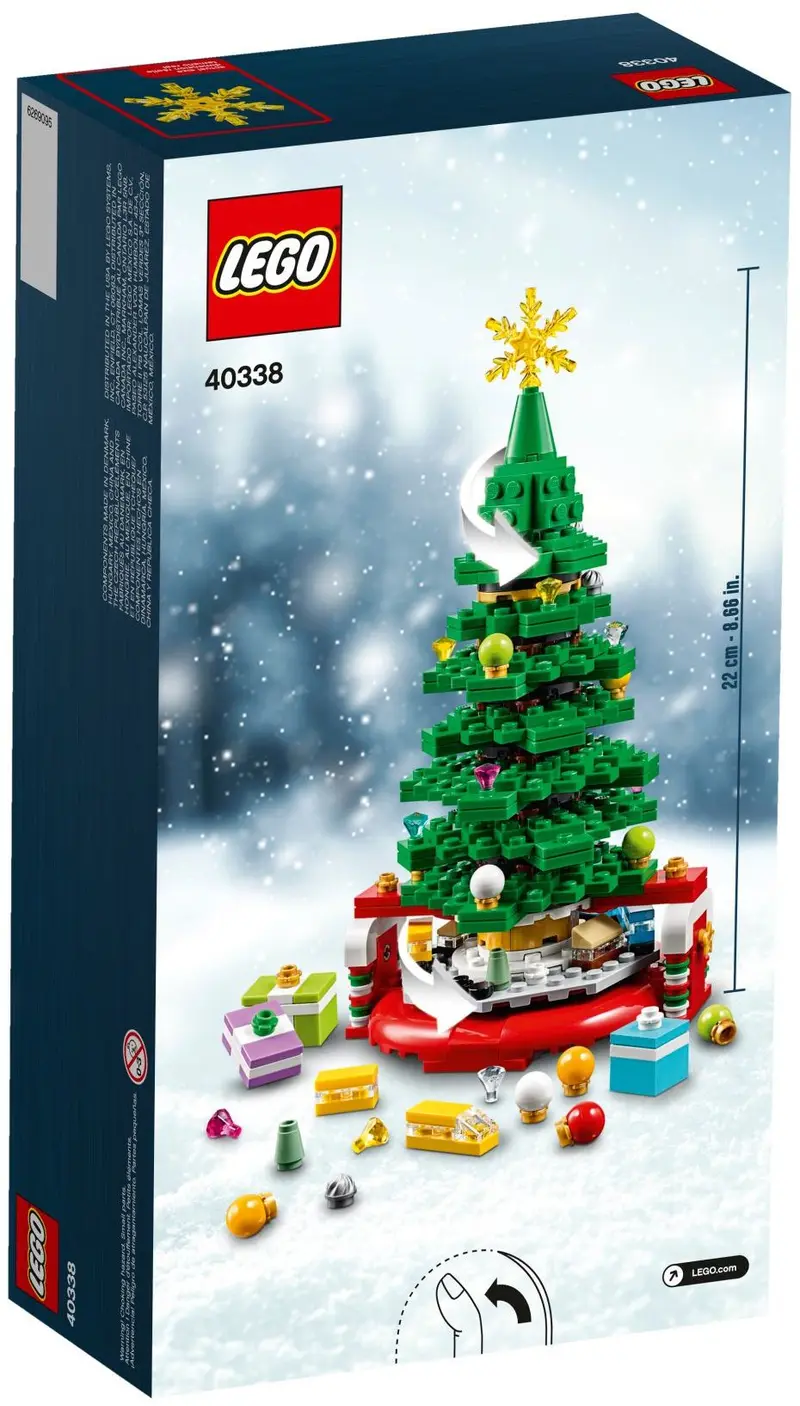 LEGO Seasonal 40338 Christmas Tree set, image 4