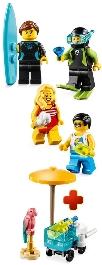 LEGO Collectable Minifigures 40344 Summer Celebration Minifigure Pack set, image 2