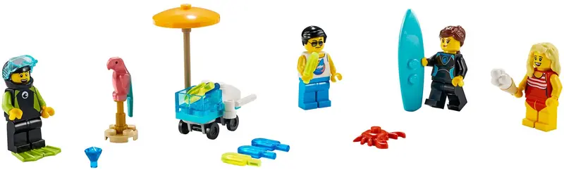 LEGO Collectable Minifigures 40344 Summer Celebration Minifigure Pack set