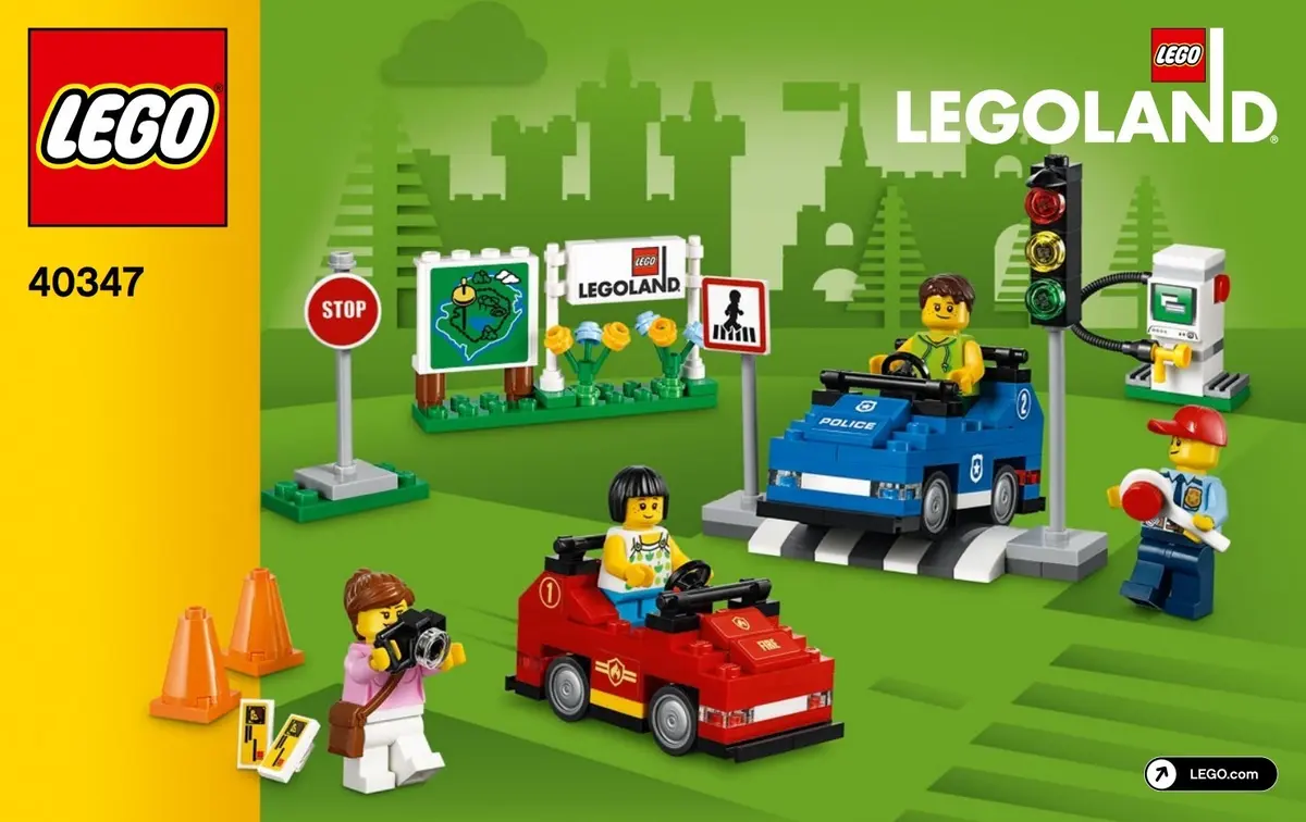 LEGO Promotional 40347 LEGOLAND Driving School Cars set, image 2